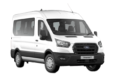 Car Hire Kettering - Ford Minibus - Accommodates 12 Passengers - Minibus hire Kettering
